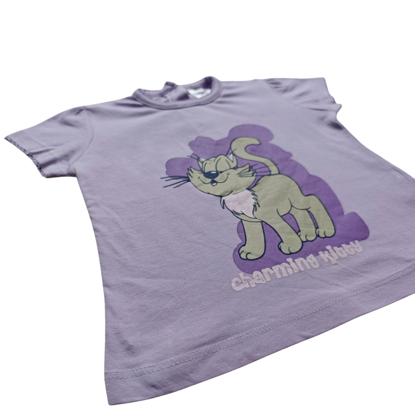 Baby Club Kurzarmshirt Lila Größe 68