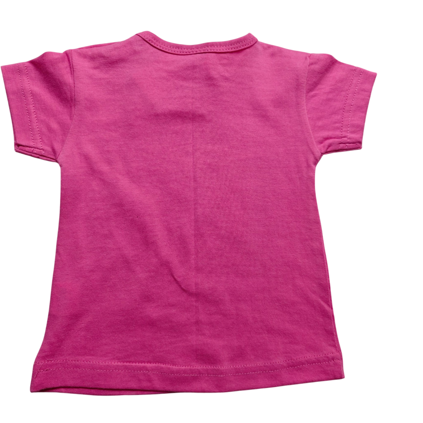 Markenlos Kurzarmshirt Pink Größe 68