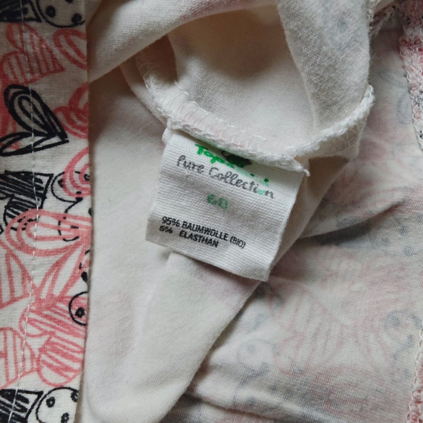 Topomini Kleid pastellfarben Größe 68