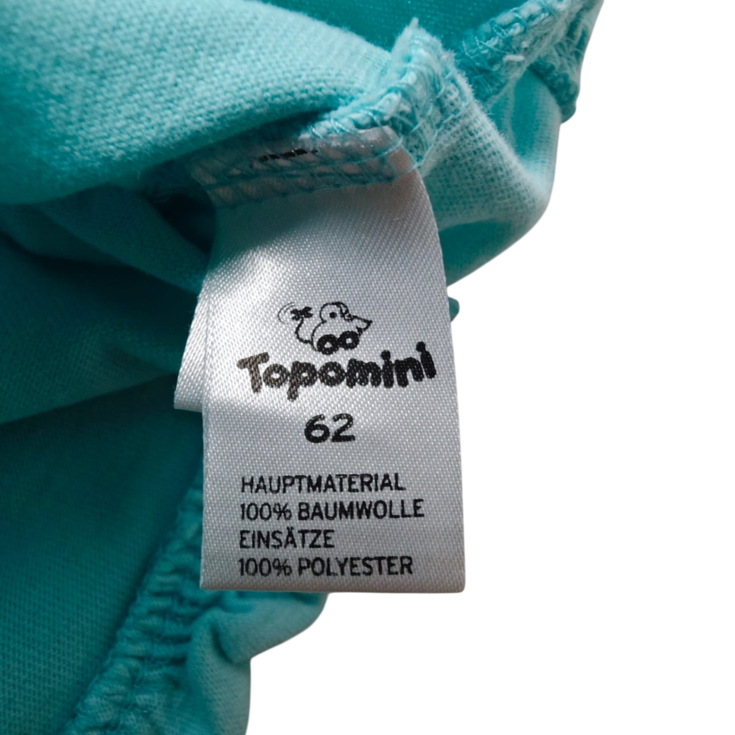 Topomini Langarmshirt Hellblau Größe 68