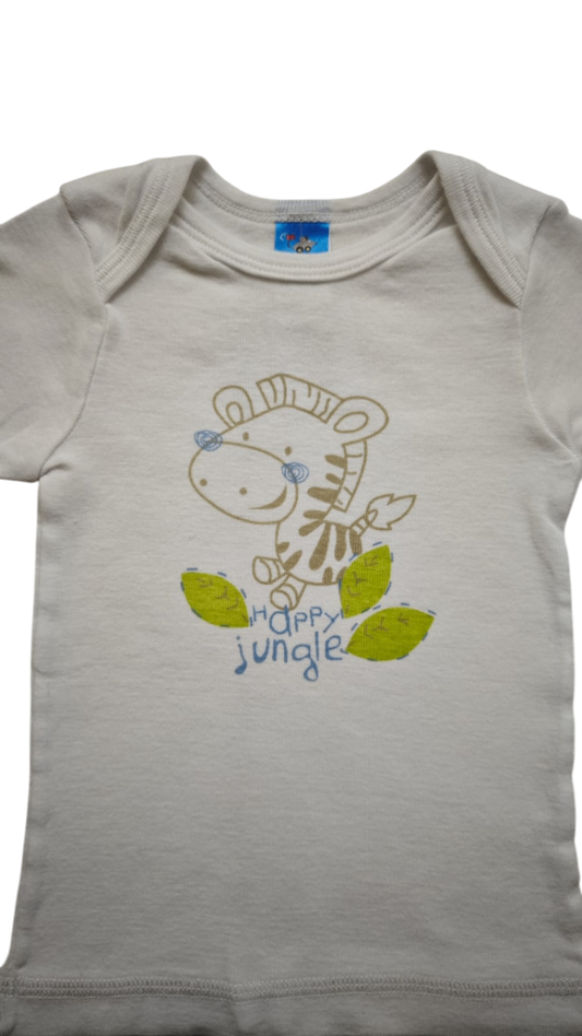 Topolino Kurzarmshirt Weiß Größe 56