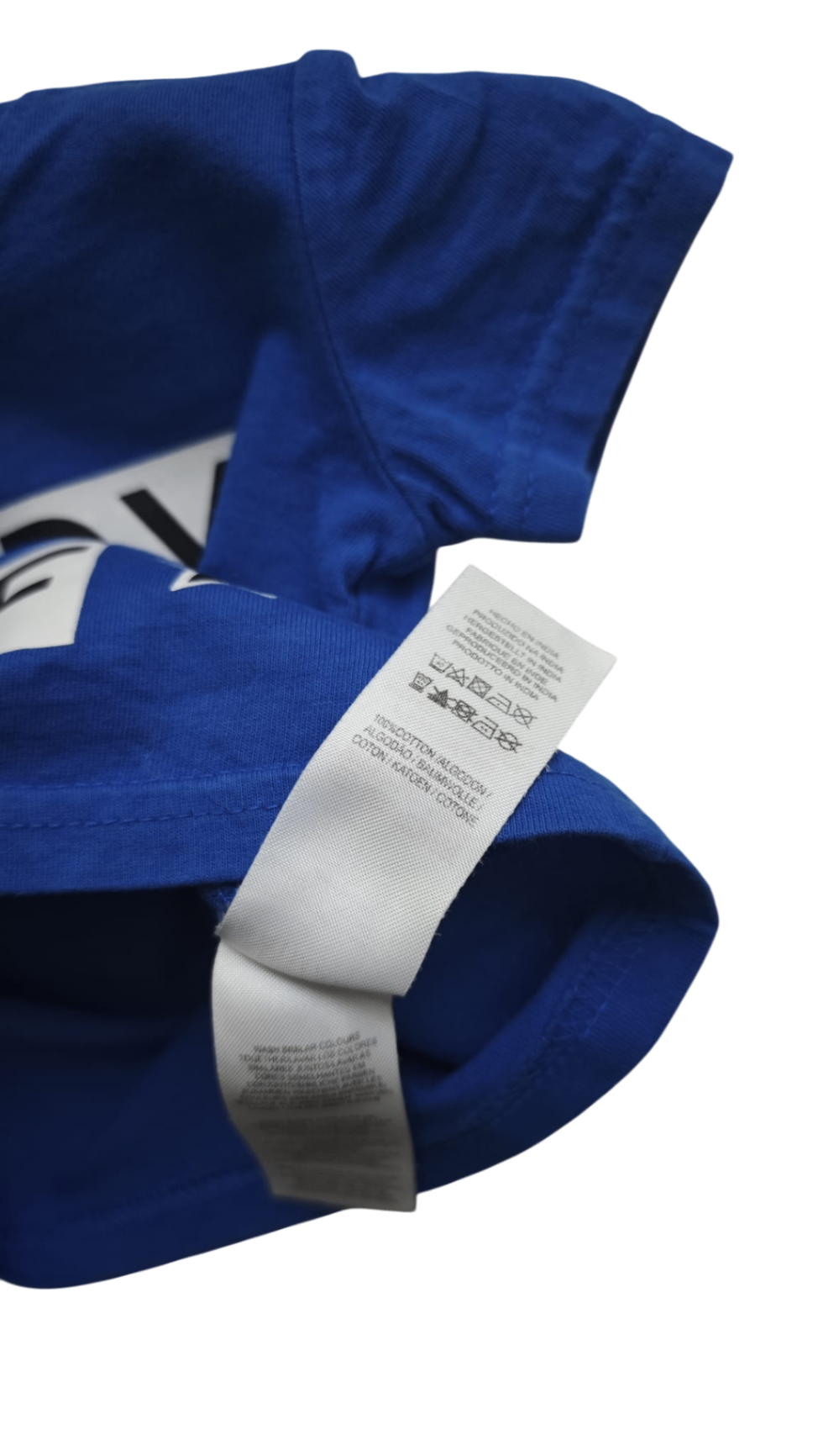 Primark Kurzarmshirt Blau Größe