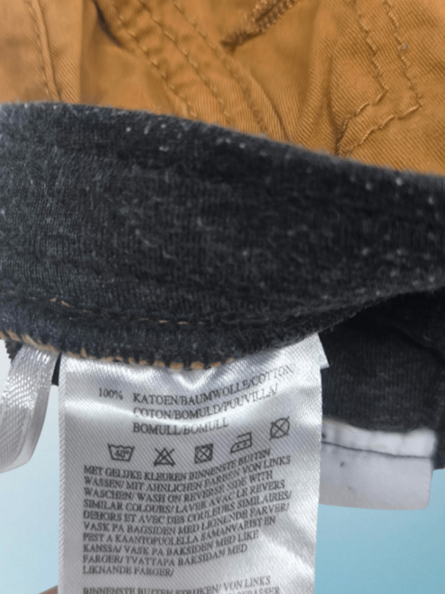 Prenatal Hose Braun mit dunkelblauem Bund Größe 50-56