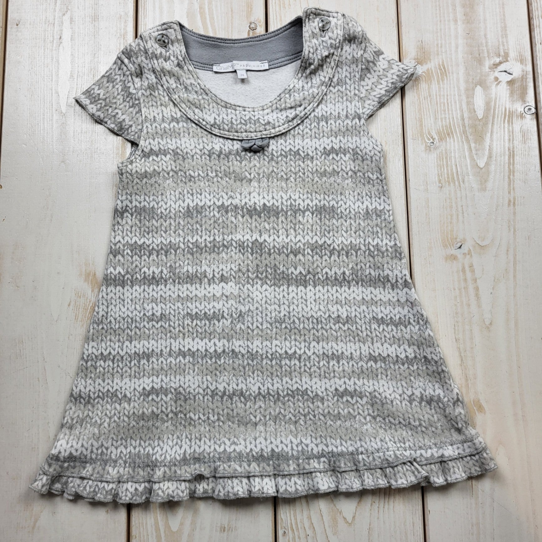 GYMP Kleid Grau Größe 74