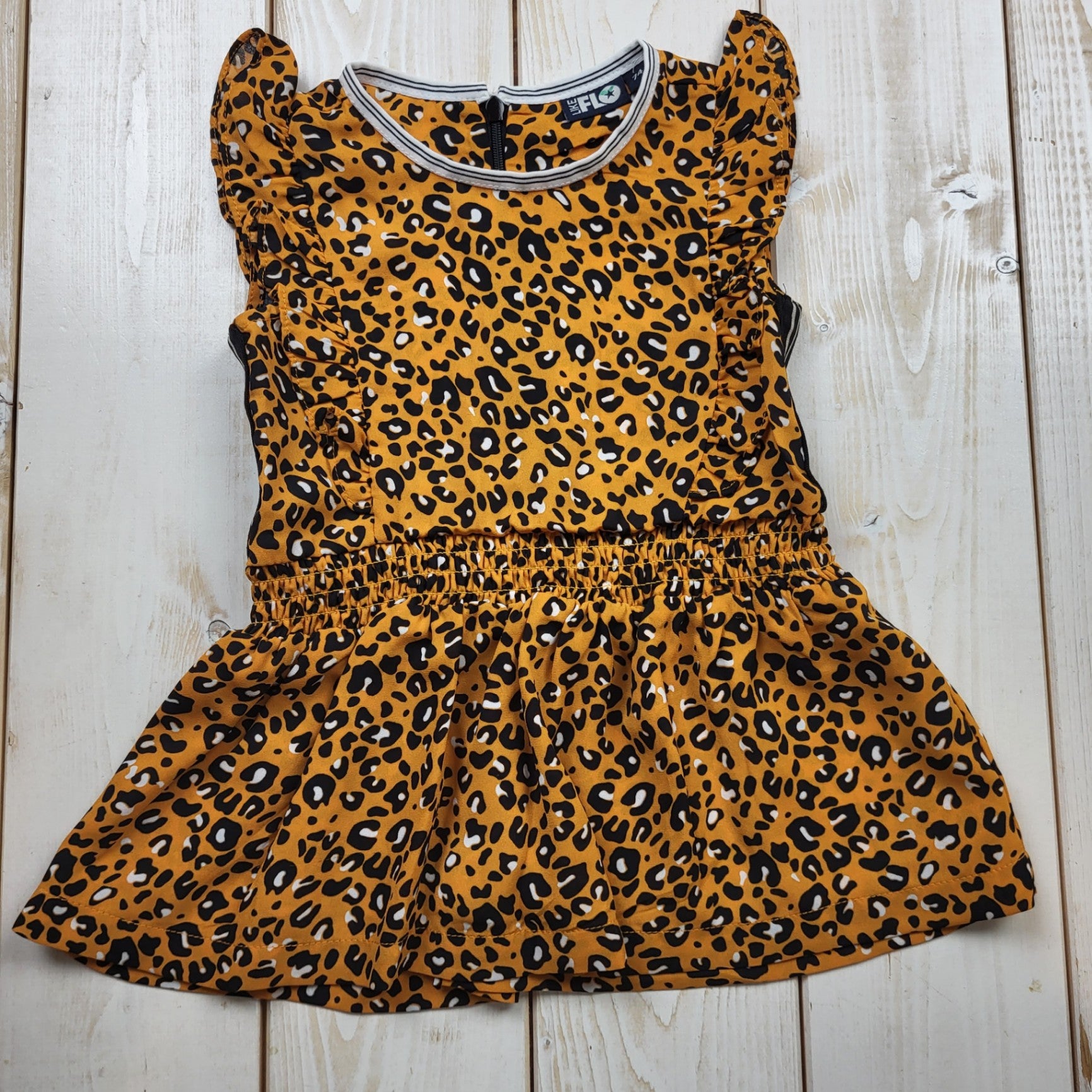 Like Flo Kleid Orange Größe 74