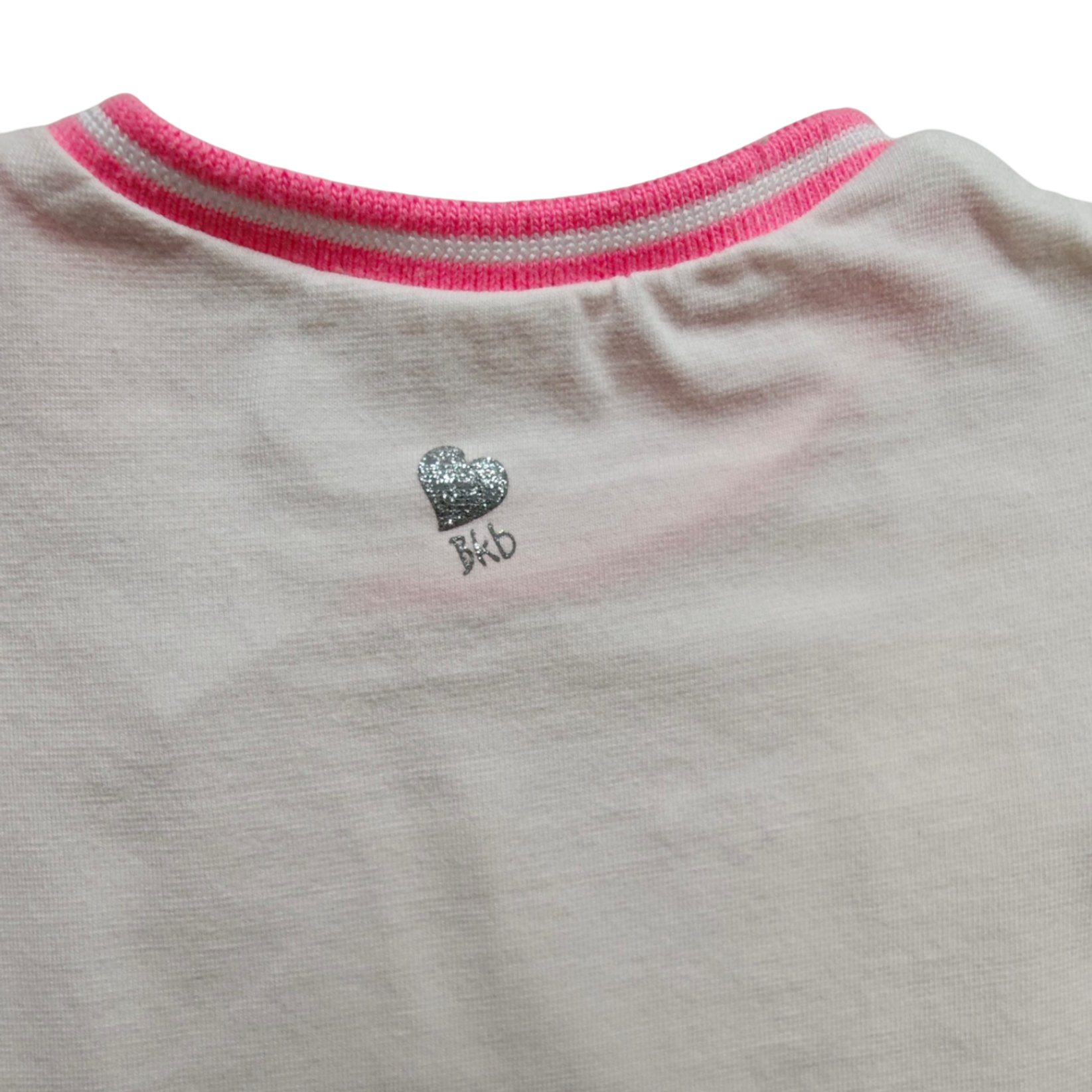 Bakkaboe Kurzarmshirt Weiß Größe 68