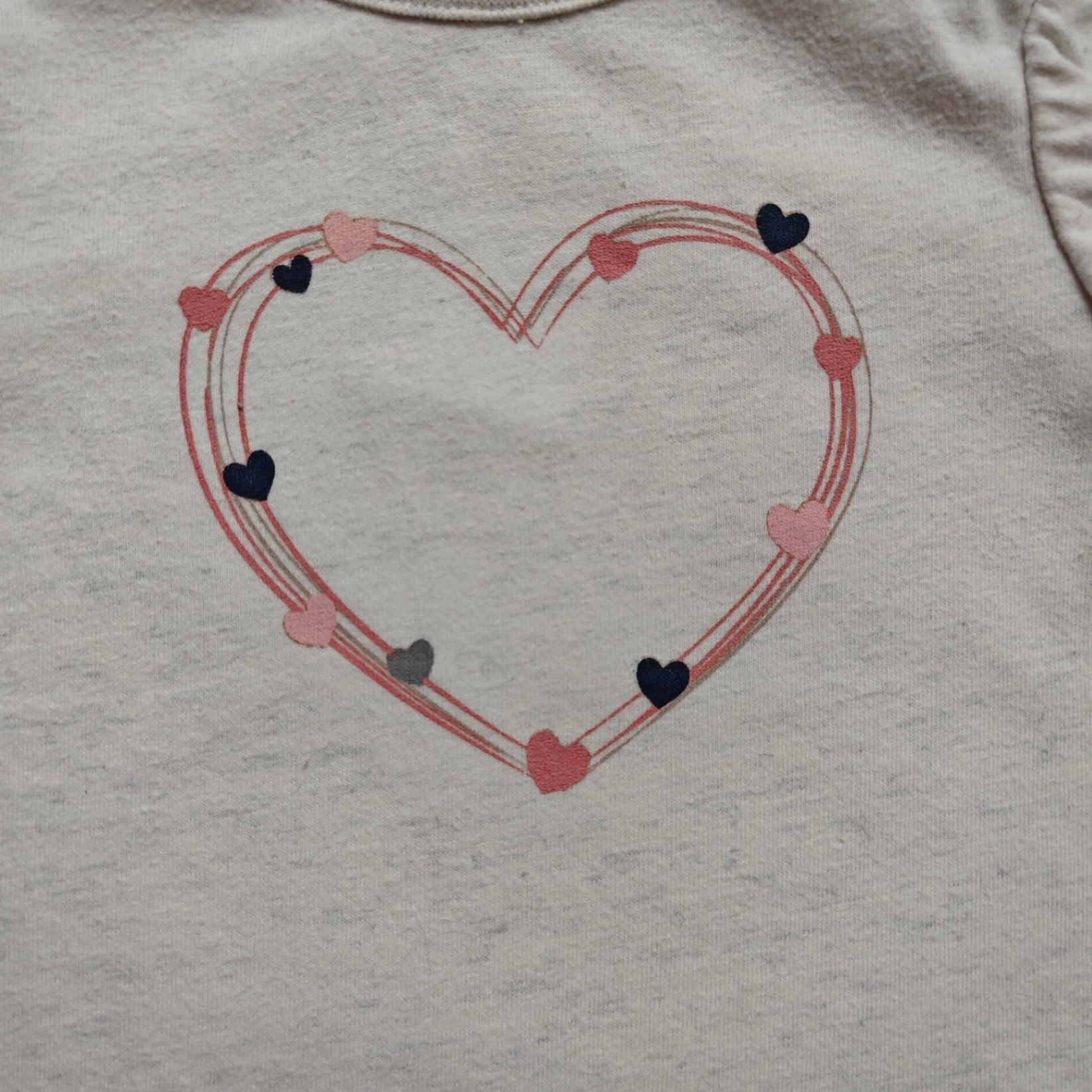 Topomini Langarmshirt Hellgrau Größe 62