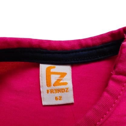 FR3NDZ Kurzarmshirt Pink Größe 62