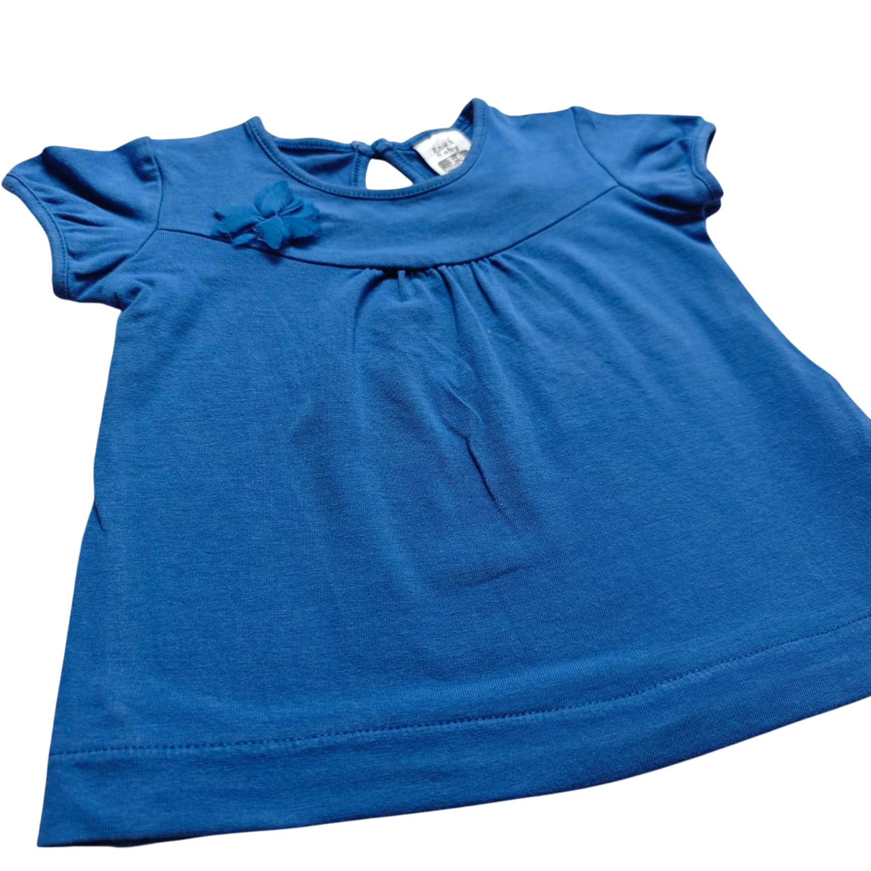 Zara Baby Kurzarmshirt Blau Größe 68