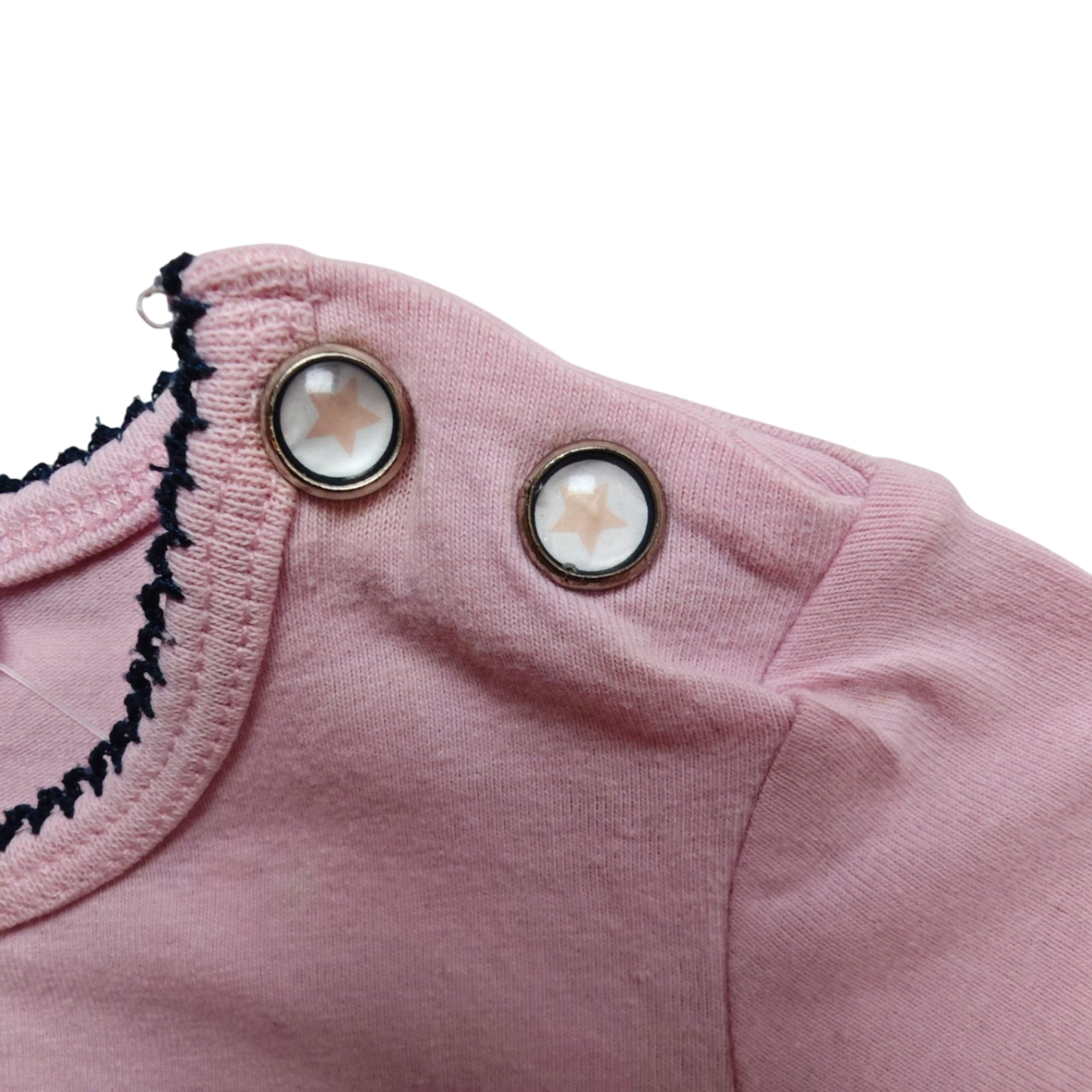 Newborn Kurzarmshirt Rosa Größe 62