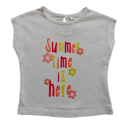 Unbekannt T-Shirt Weiß Größe 62