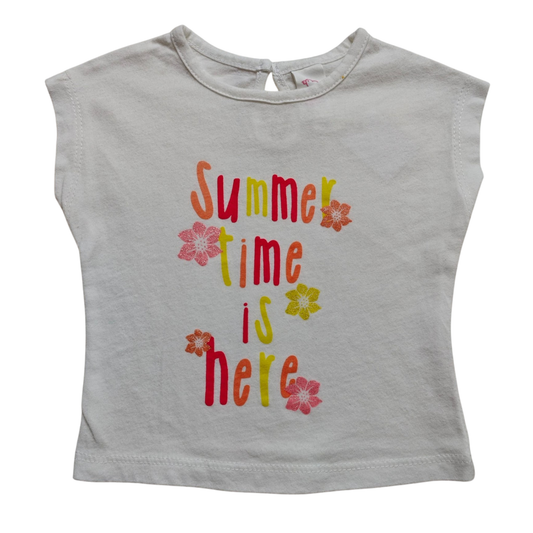 Unbekannt T-Shirt Weiß Größe 62