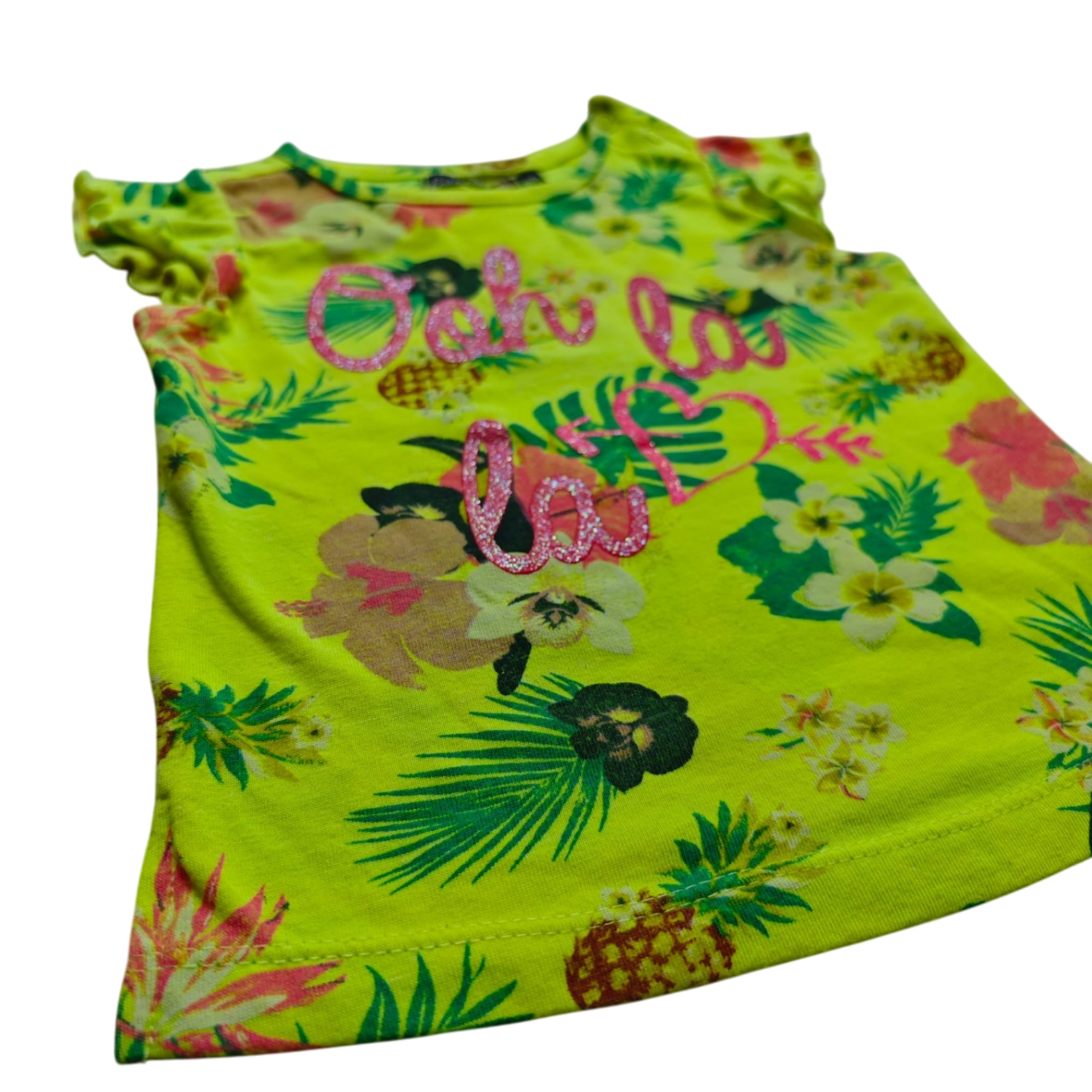 Bakkaboe Kurzarmshirt Grün Größe 68