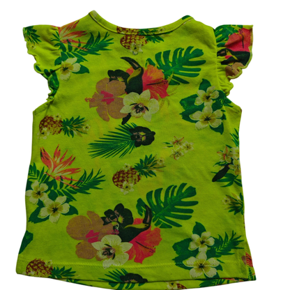 Bakkaboe Kurzarmshirt Grün Größe 68