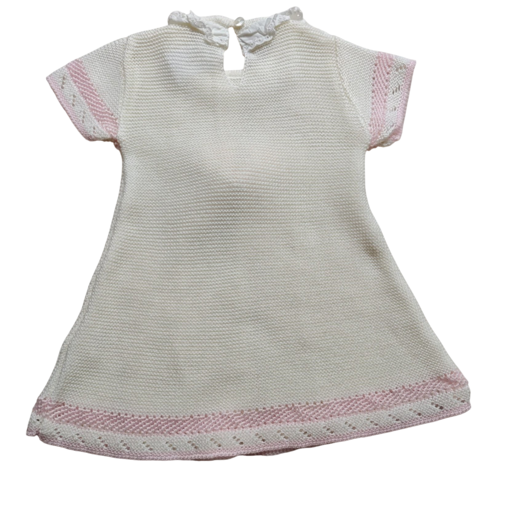 Fruit de ma passion Kleid Creme, Pink Größe 68