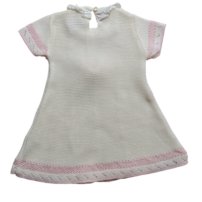 Fruit de ma passion Kleid Creme, Pink Größe 68