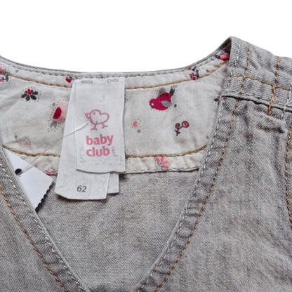 Baby Club Weste Grau Größe 62