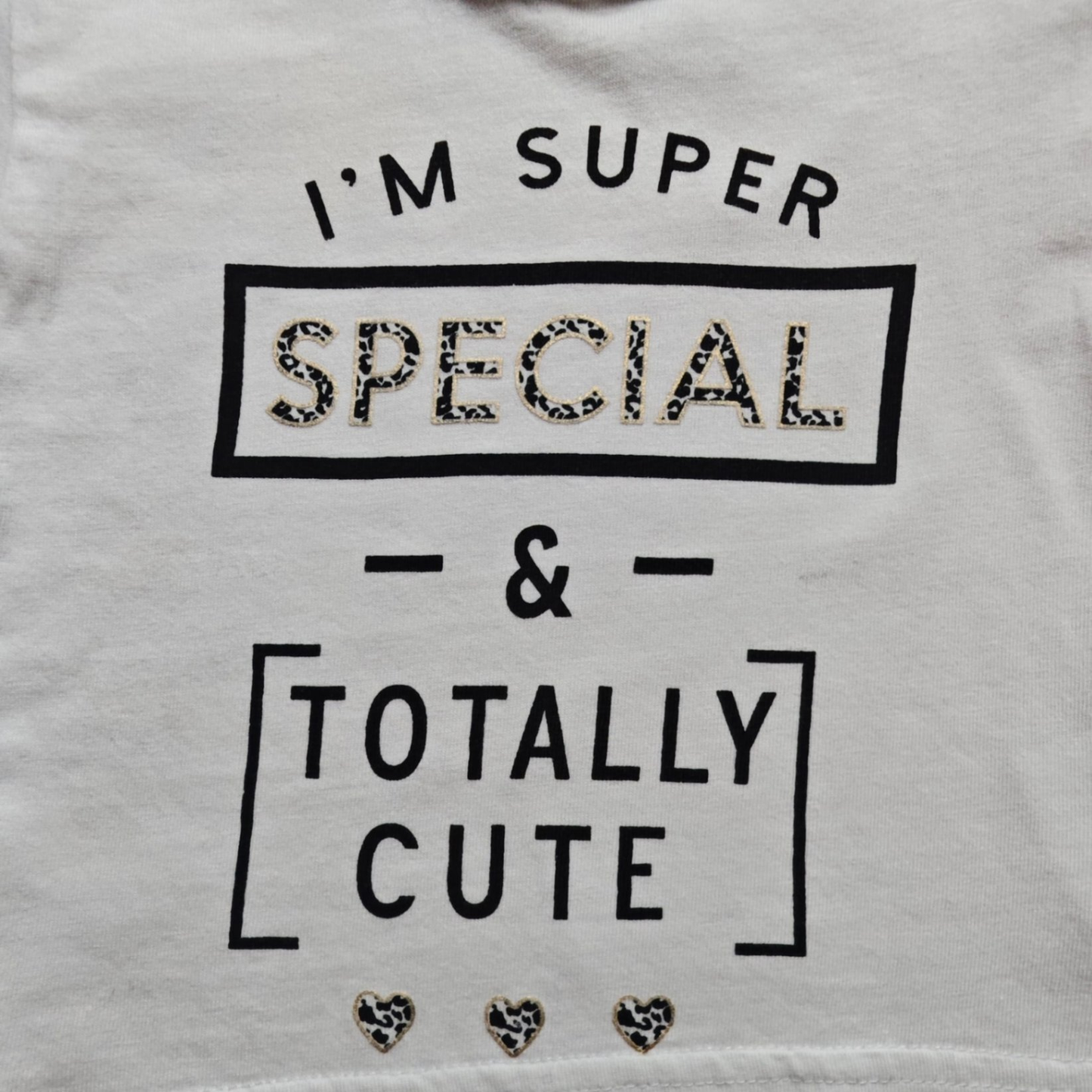 Bakkaboe Kurzarmshirt Weiß Größe 62