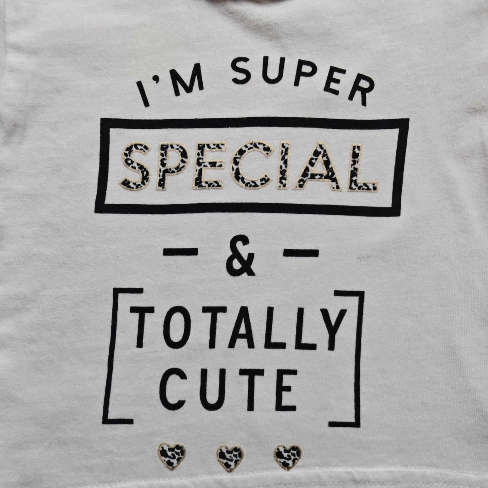 Bakkaboe Kurzarmshirt Weiß Größe 62