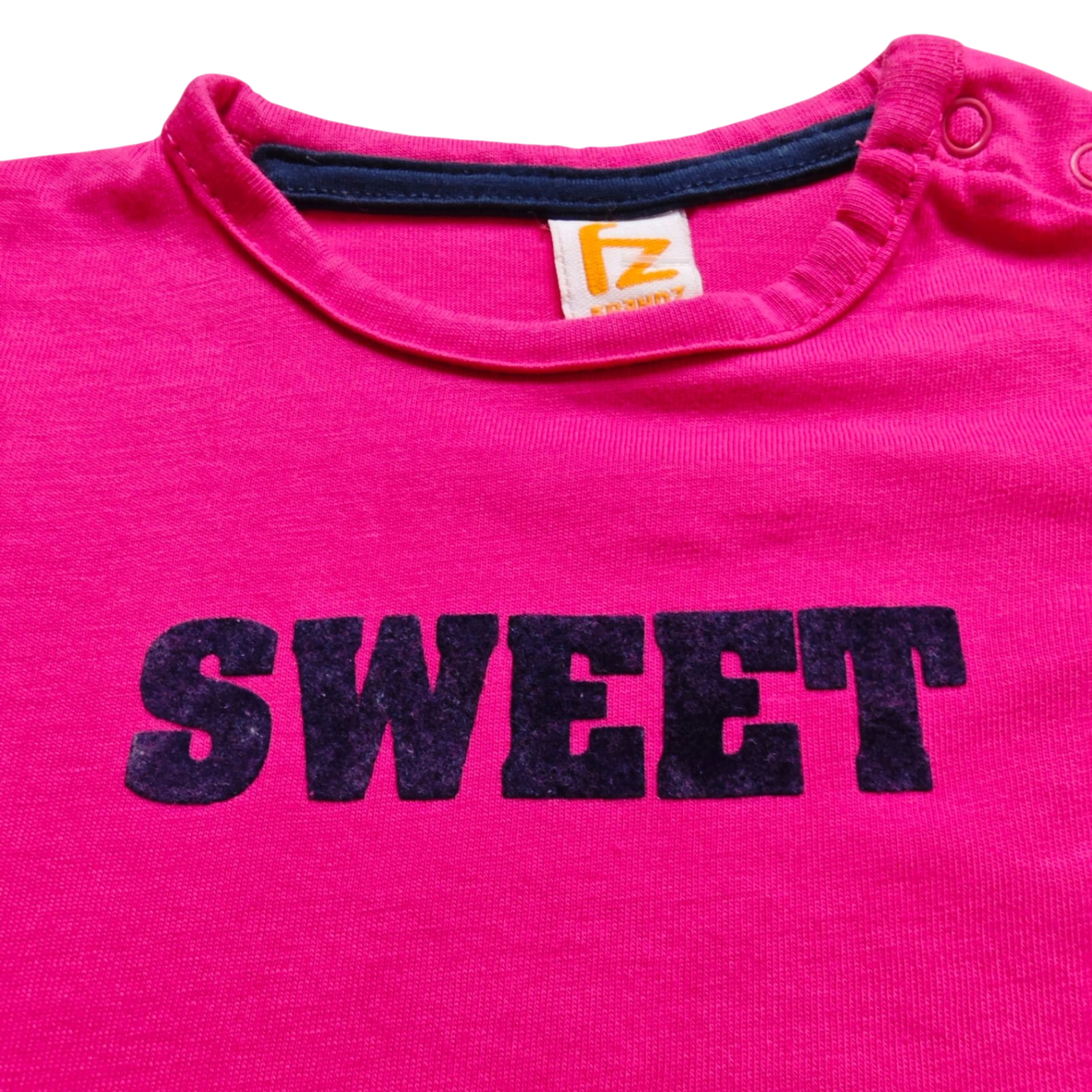 FR3NDZ Kurzarmshirt Pink Größe 62