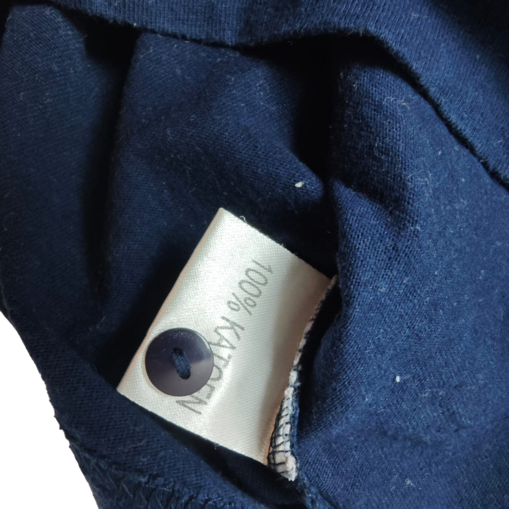 Bakkaboe Kurzarmshirt Dunkelblau Größe 62