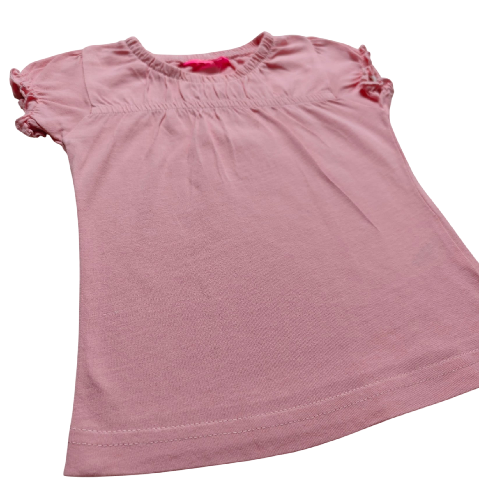 HEMA Kurzarmshirt Rosa Größe 68