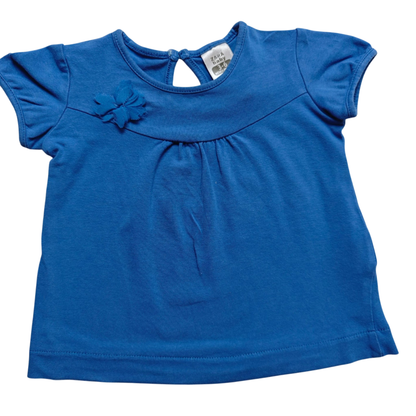 Zara Baby Kurzarmshirt Blau Größe 68