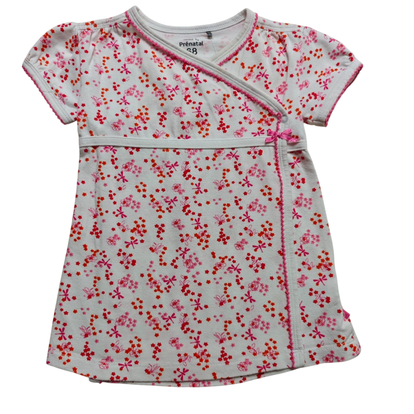 Prénatal Kleid Weiß, Rosa, Rot Größe 68