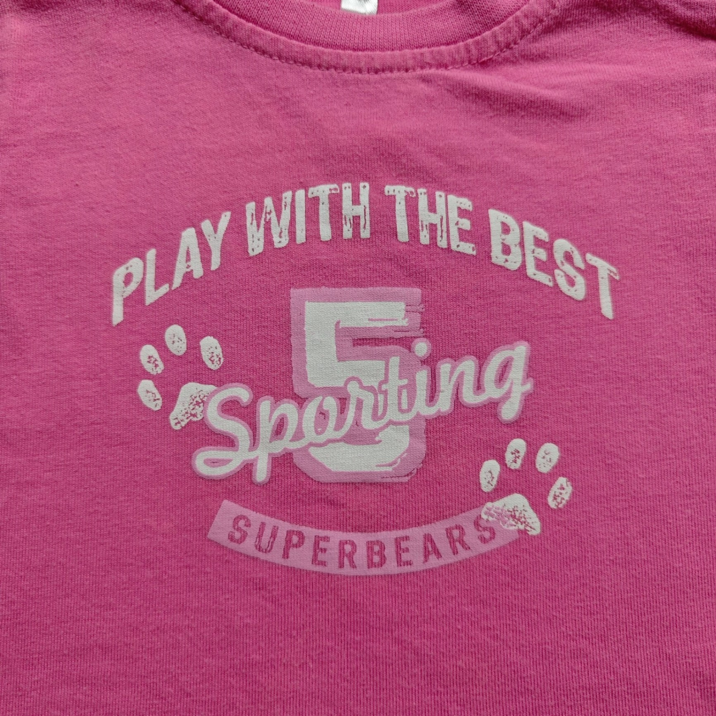 Markenlos Kurzarmshirt Rosa Größe 62