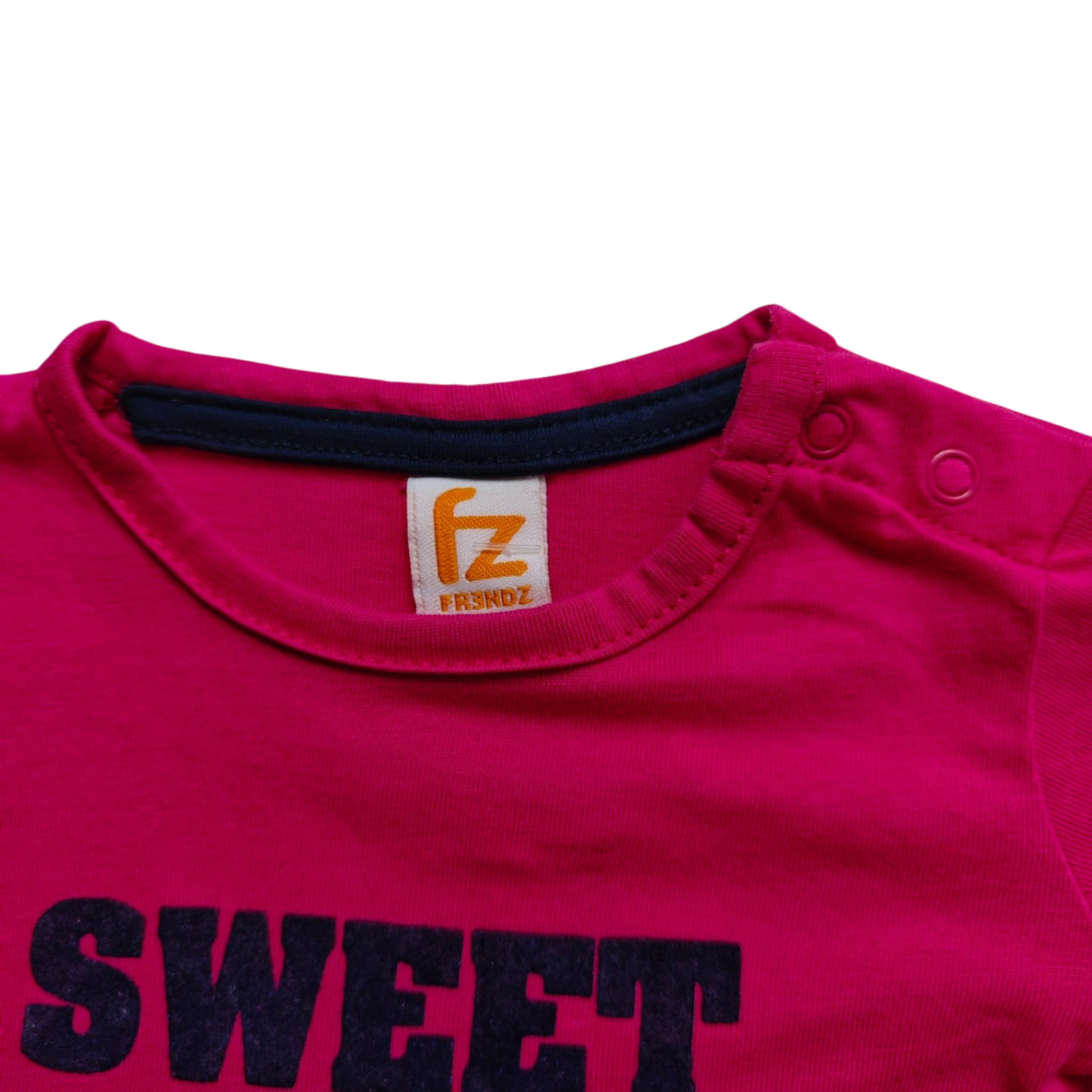 FR3NDZ Kurzarmshirt Pink Größe 62