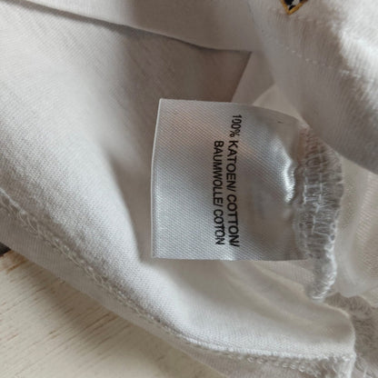 Bakkaboe Kurzarmshirt Weiß Größe 62