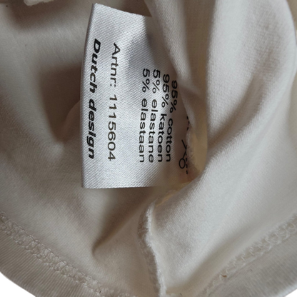 Bakkaboe Kurzarmshirt Weiß Größe 68