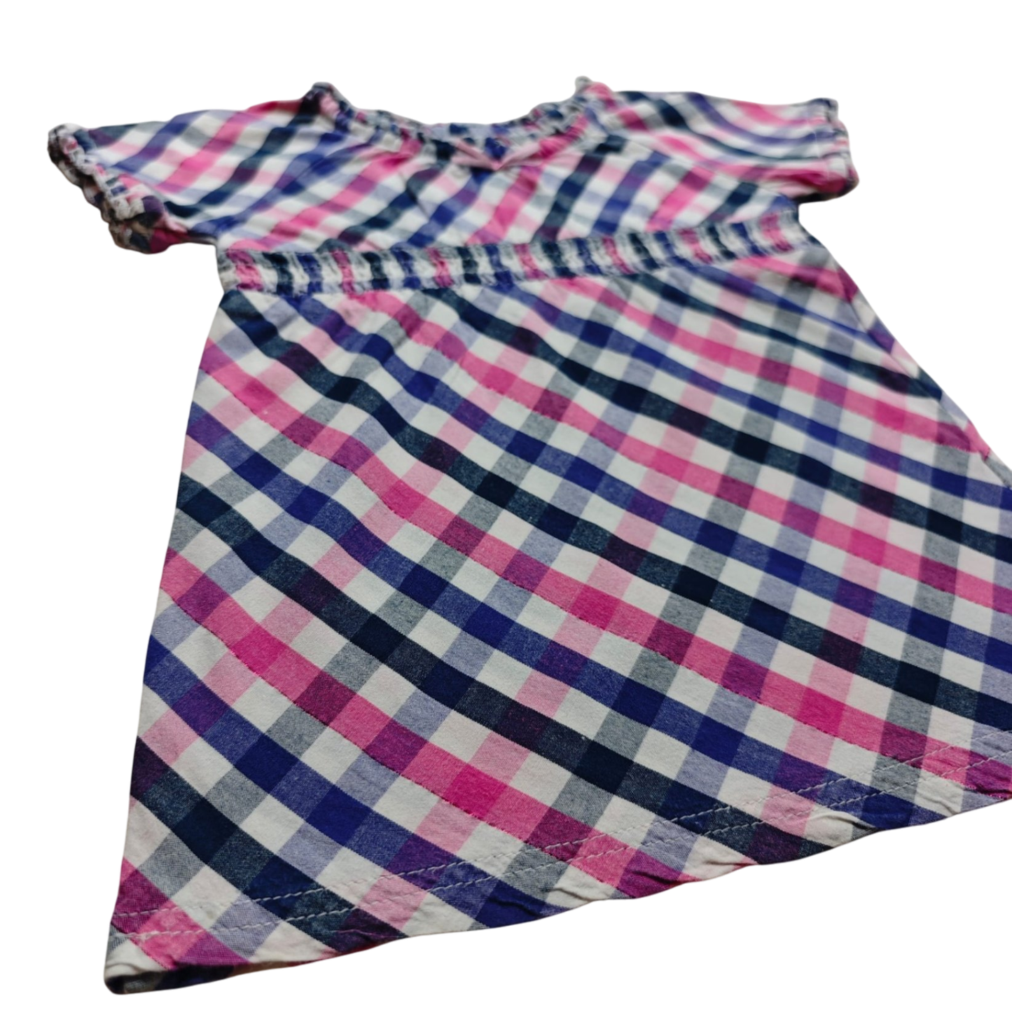 Prenatal Kleid Bunt (Pink, Blau, Weiß) Größe 68