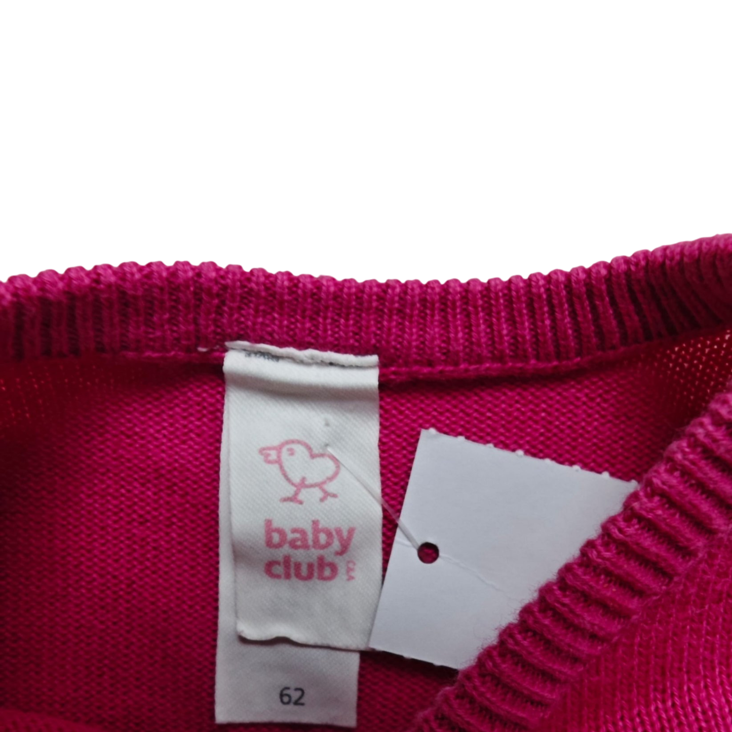 Baby Club Weste Pink Größe 62
