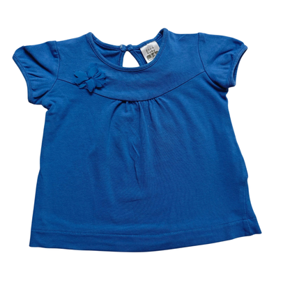 Zara Baby Kurzarmshirt Blau Größe 68