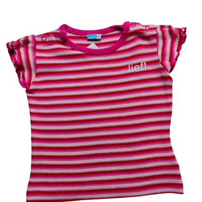 lief! Kurzarmshirt Pink Größe 68