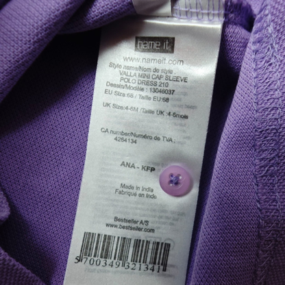 Name it Kleid Lila Größe 68