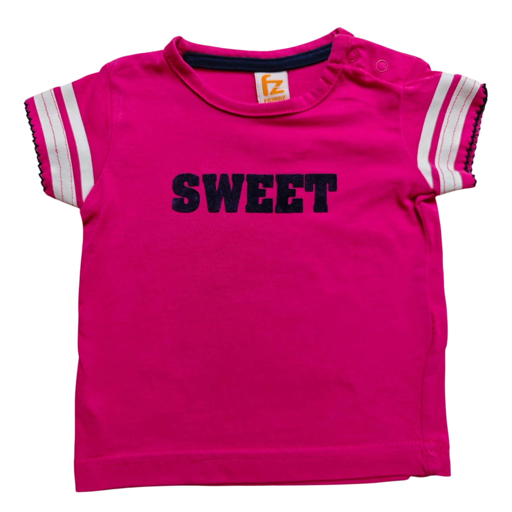 FR3NDZ Kurzarmshirt Pink Größe 62