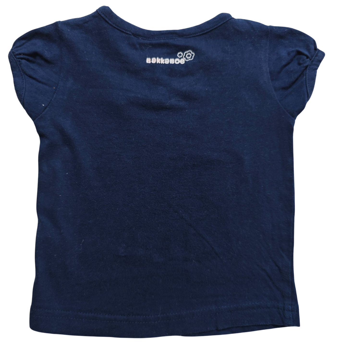 Bakkaboe Kurzarmshirt Dunkelblau Größe 62
