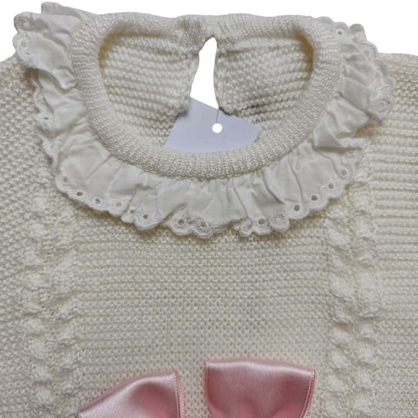 Fruit de ma passion Kleid Creme, Pink Größe 68