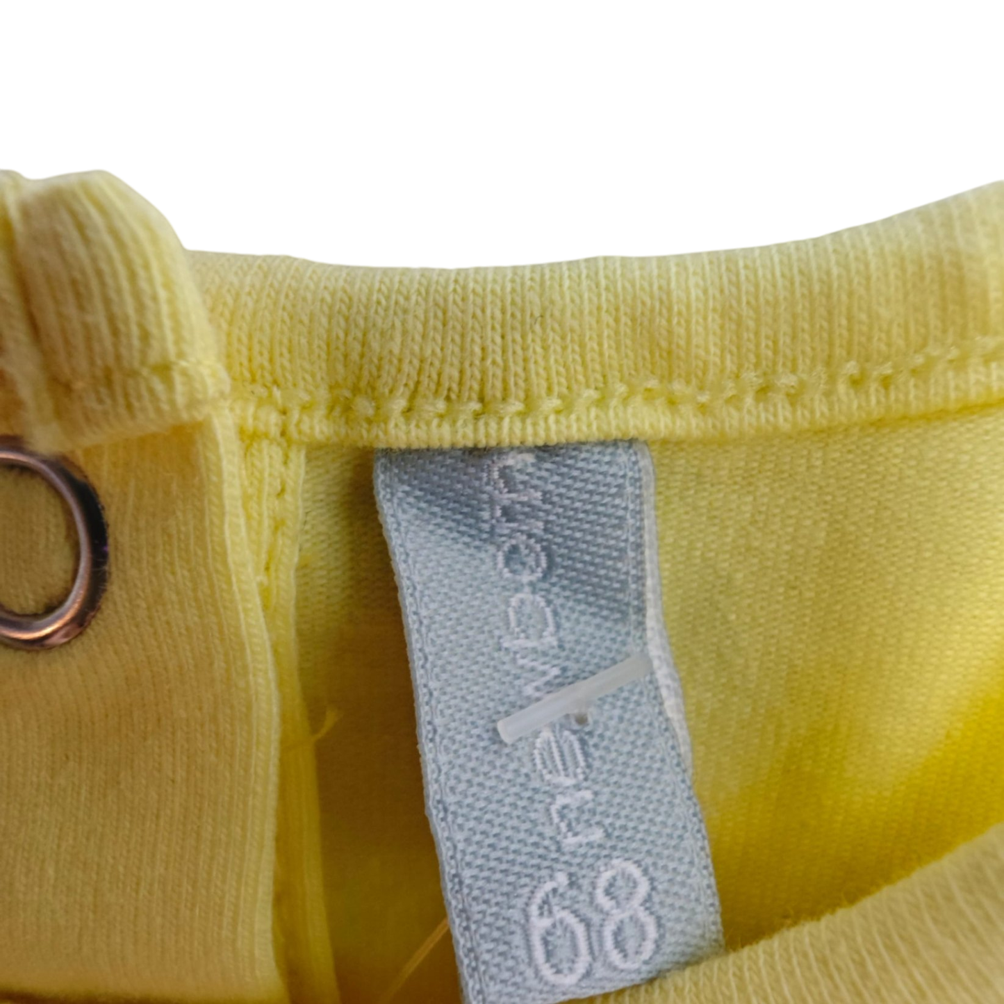 Newborn Kurzarmshirt Gelb Größe 68