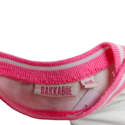 Bakkaboe Kurzarmshirt Weiß Größe 68