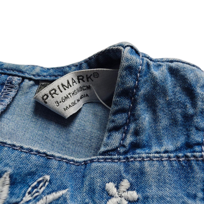 PRIMARK Kleid Hellblau Größe 68