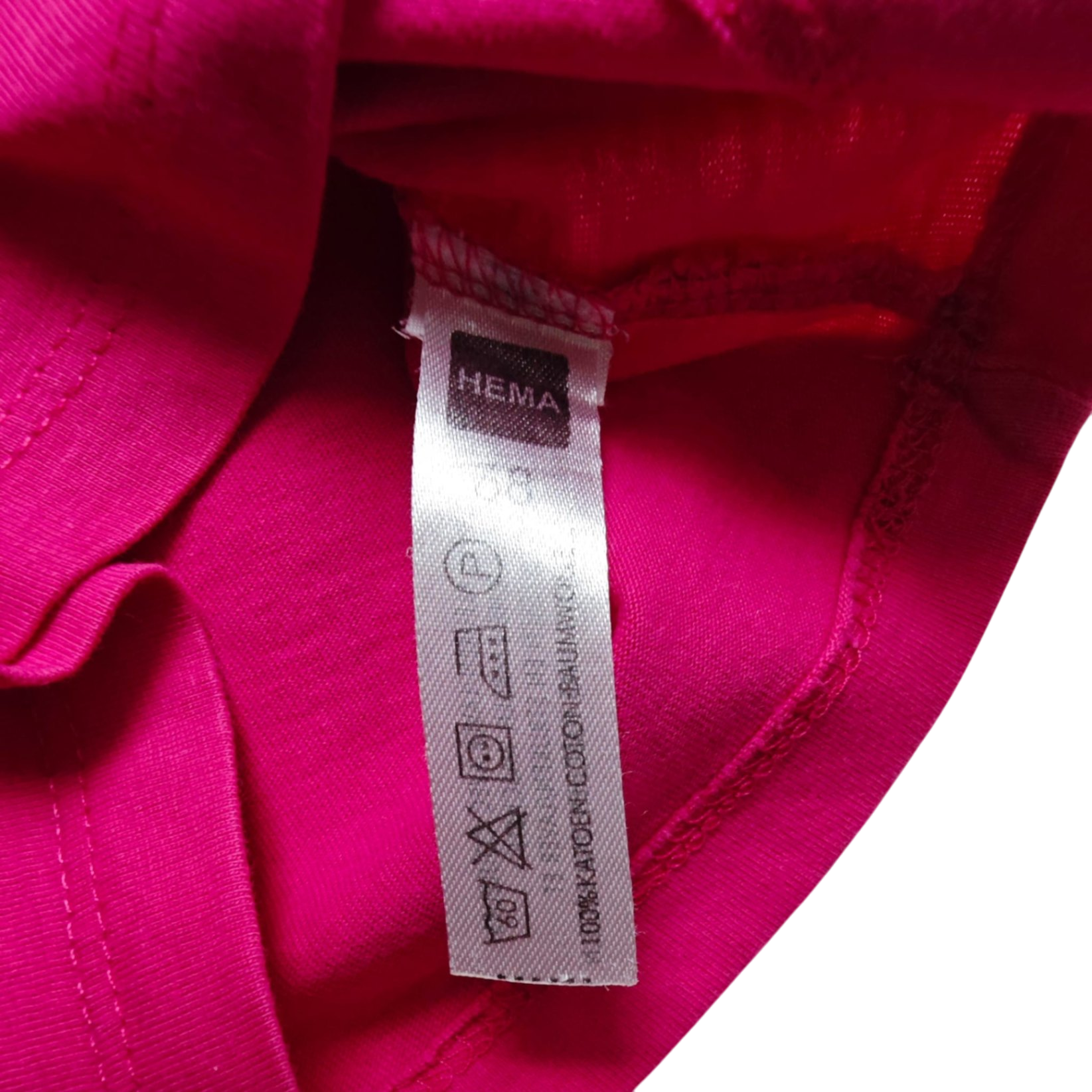 HEMA Kurzarmshirt Pink Größe 68