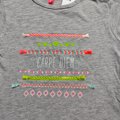 Markenlos Kurzarmshirt Grau Größe 68