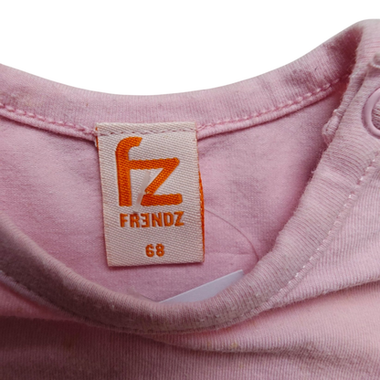 FR3NDZ Kurzarmshirt Pink Größe 68