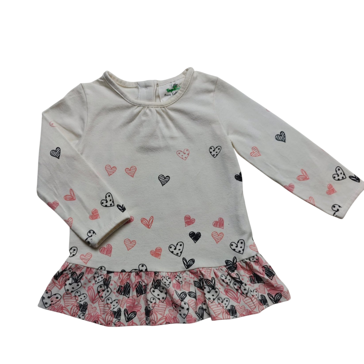 Topomini Kleid pastellfarben Größe 68