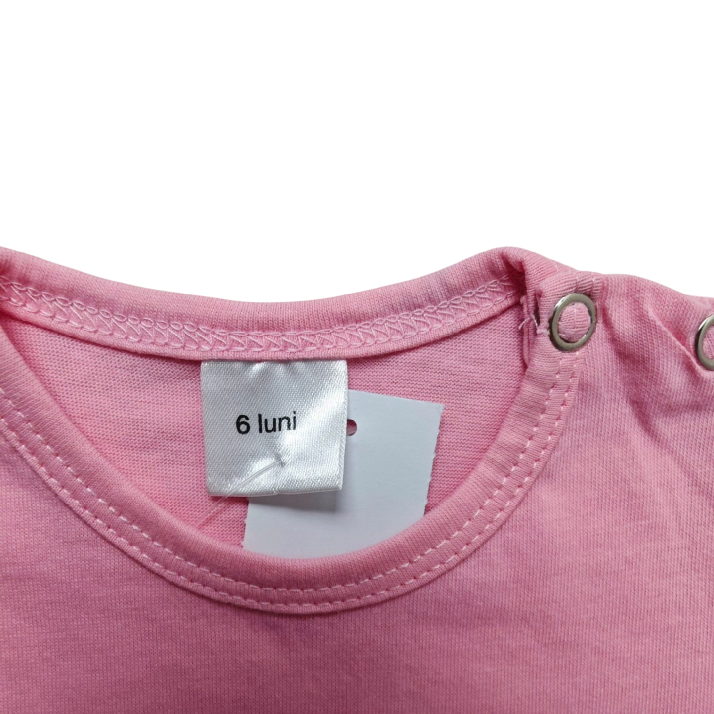 Markenlos Kurzarmshirt Pink Größe 68