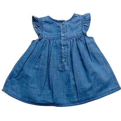 PRIMARK Kleid Hellblau Größe 68