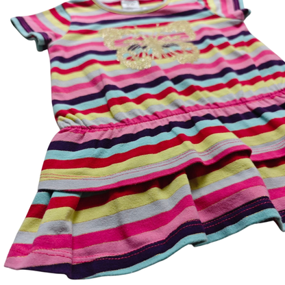 H&M Kleid Bunt (Rot, Pink, Blau, Gelb, Lila) Größe 68